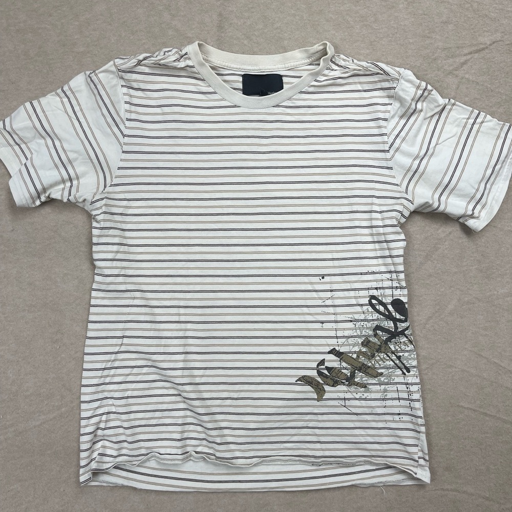 Hurley striped T-shirt men’s size: Medium